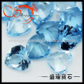 heart cut cheap price blue lab created spinel gemstone